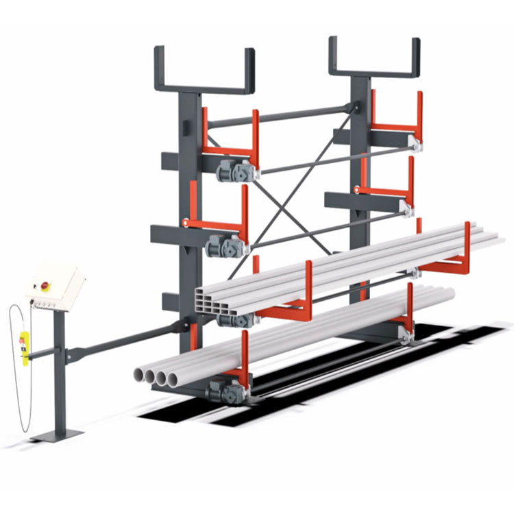 伸缩悬臂式货架 CK-SS-194 钢管存储架 棒料圆钢架 九游会j9